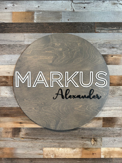 Custom Name Signs